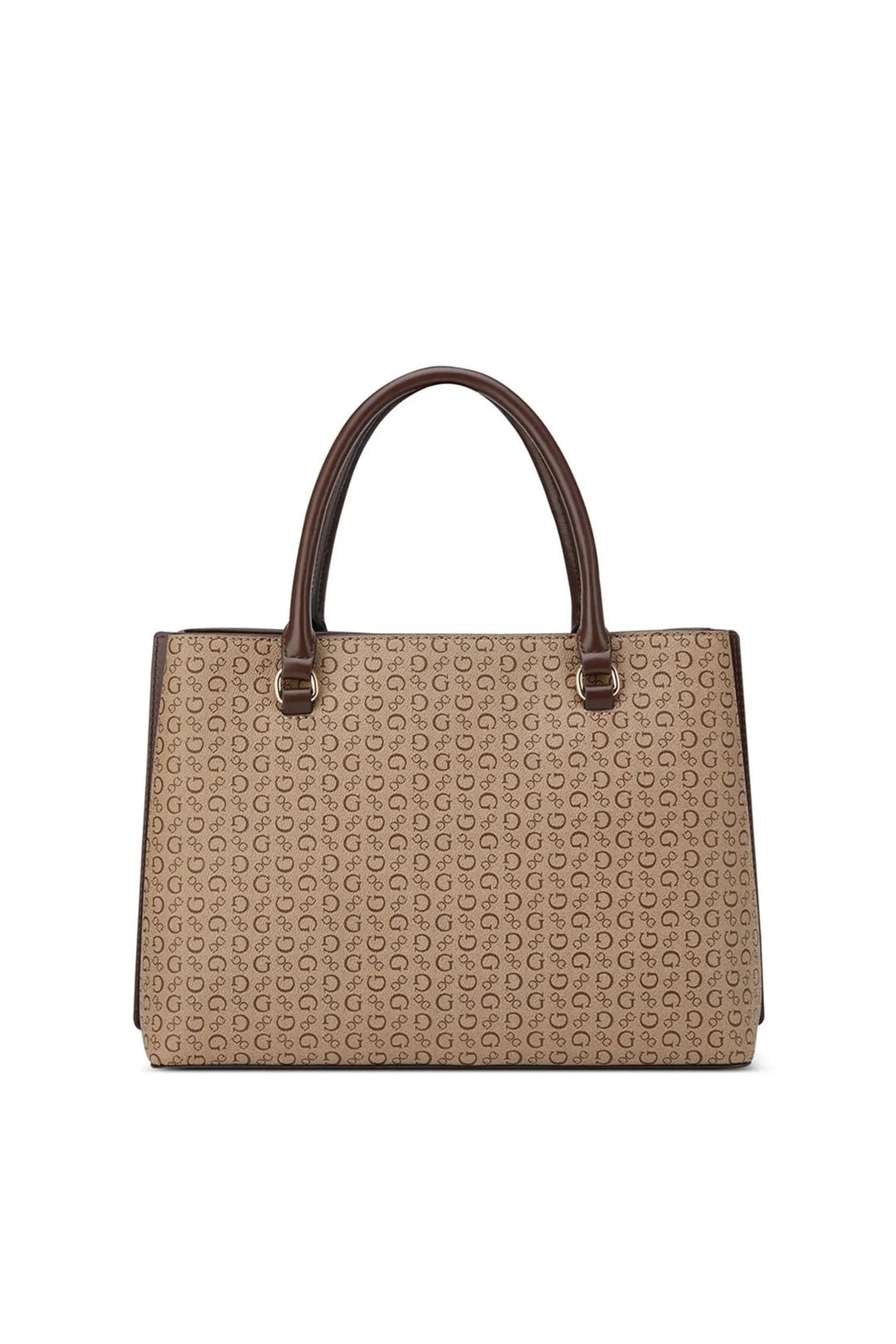 Guess Isabella Satchel Hand Bag - Walnut SG193206 GM19316.
