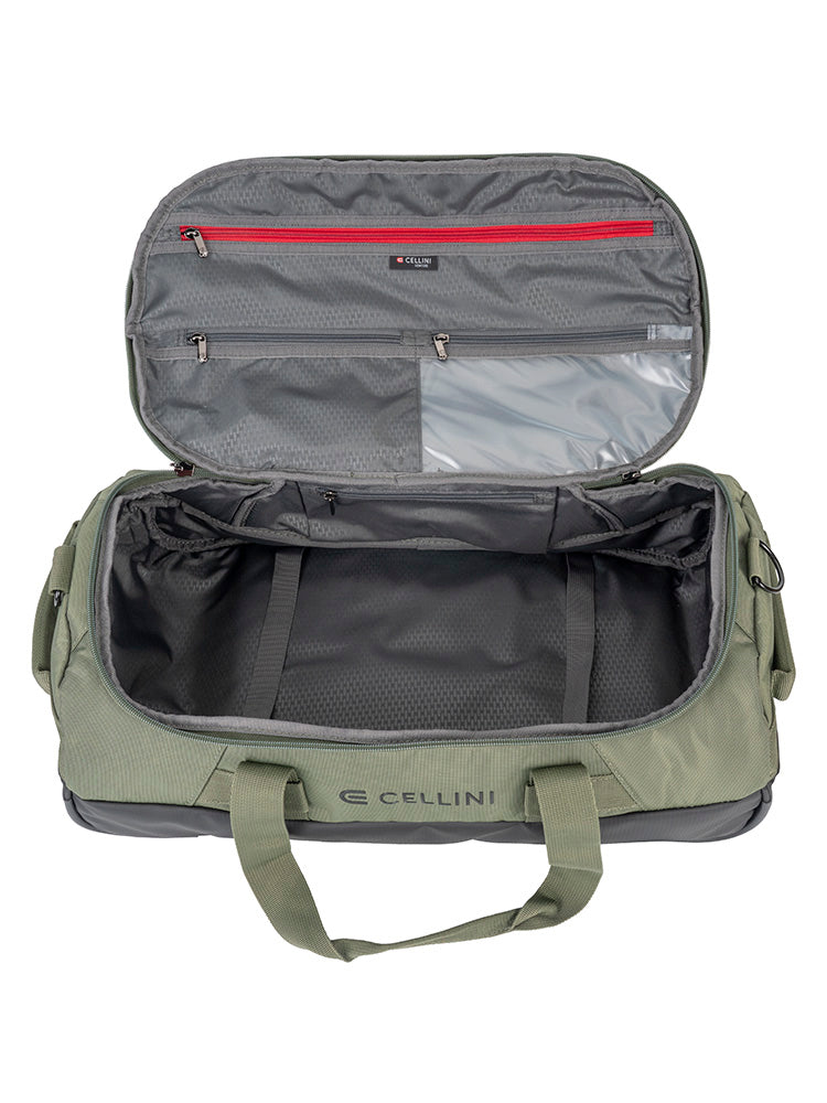 Cellini Venture Carry On Duffle Backpack Green 329543.