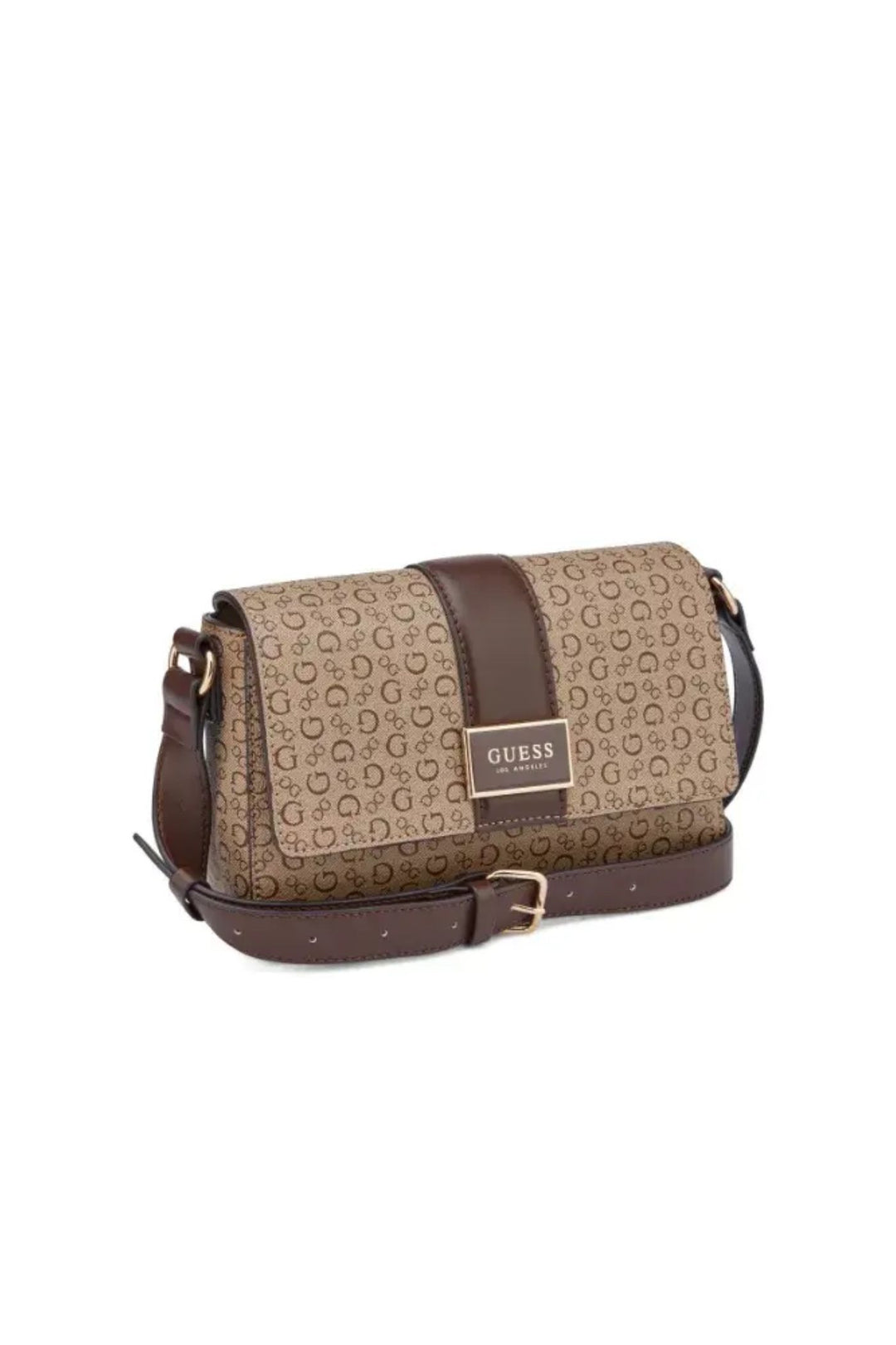 Guess Isabella Crossbody Hand Bag - Walnut SG193220 GM19321.