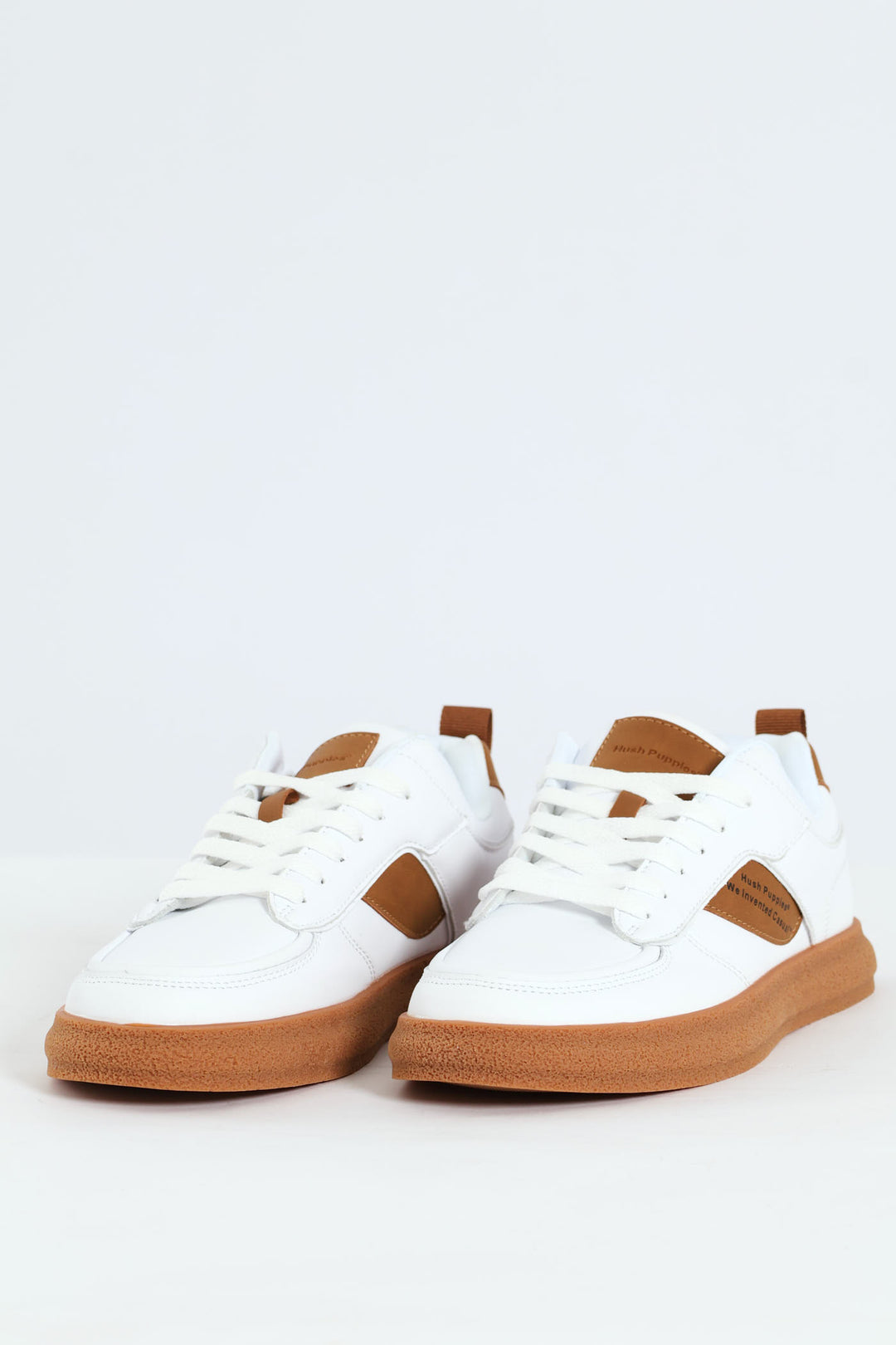 Hush Puppies Ambrose Lace Up Sneaker - White.