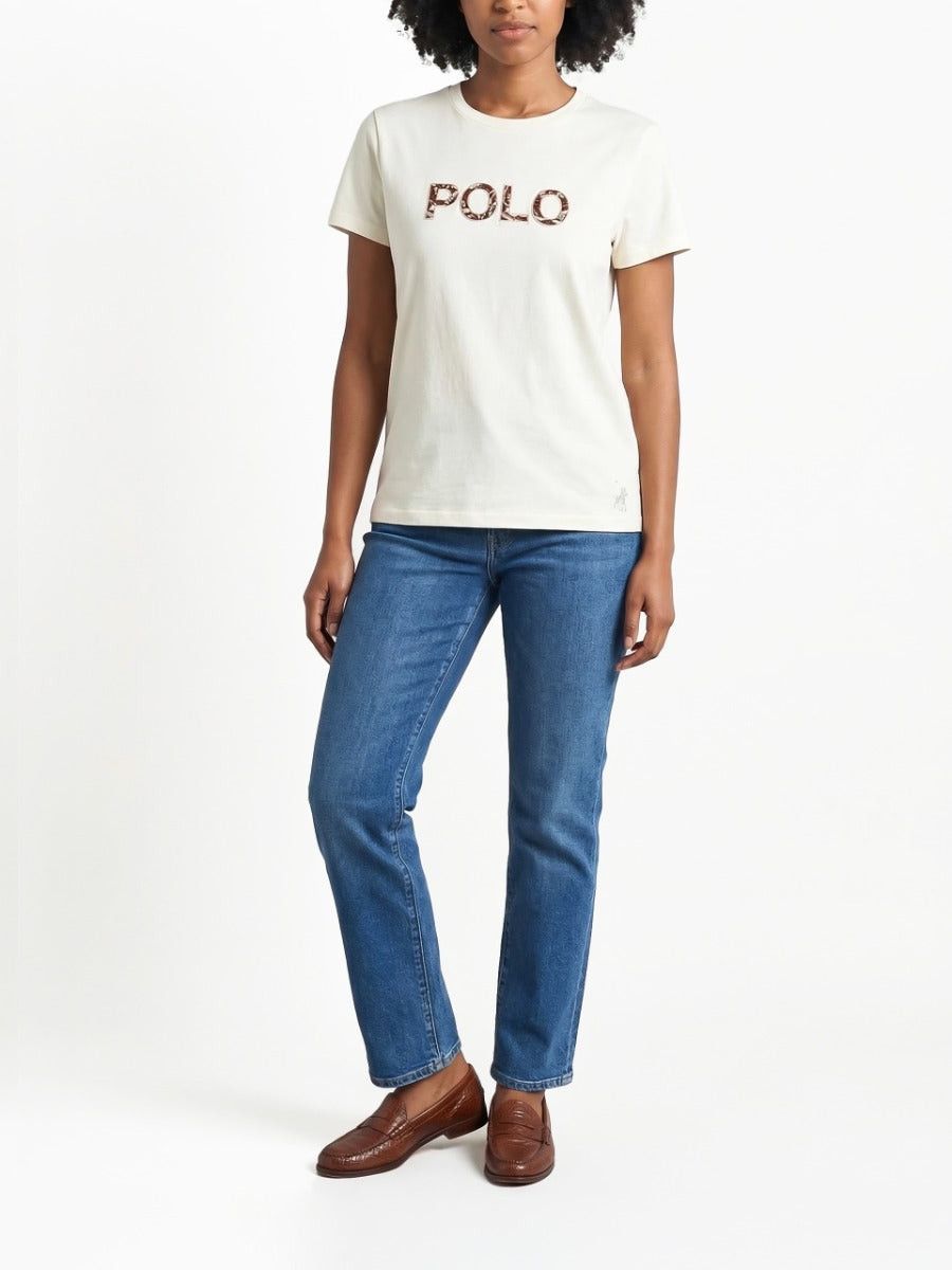 Polo Womens T-Shirt Short Sleeve winter Anlia Embellished.