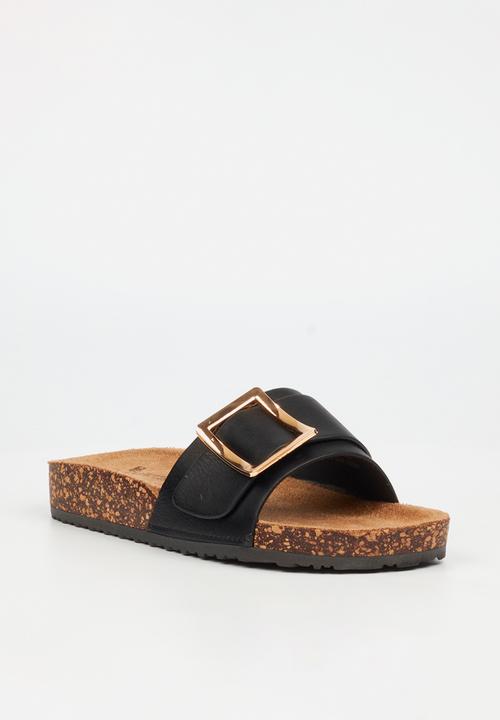 Butterfly Hallie 5 Slide - Black