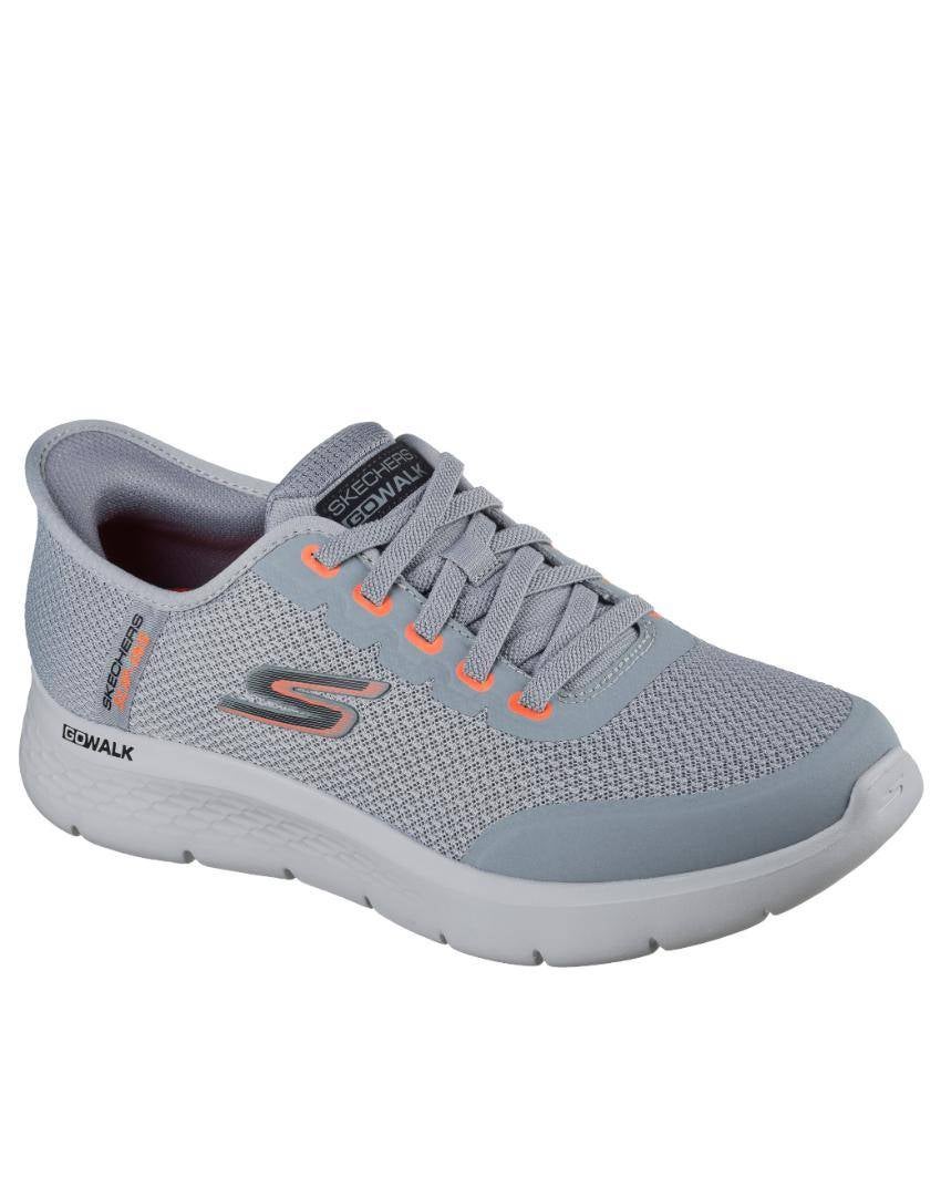Mens Skechers Slip-ins: GO Walk Flex - Netro 216332-Grey.