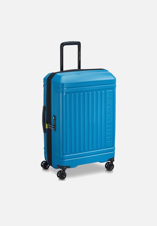 Delsey Lutece Se Trolley Suitcase - Turquoise.