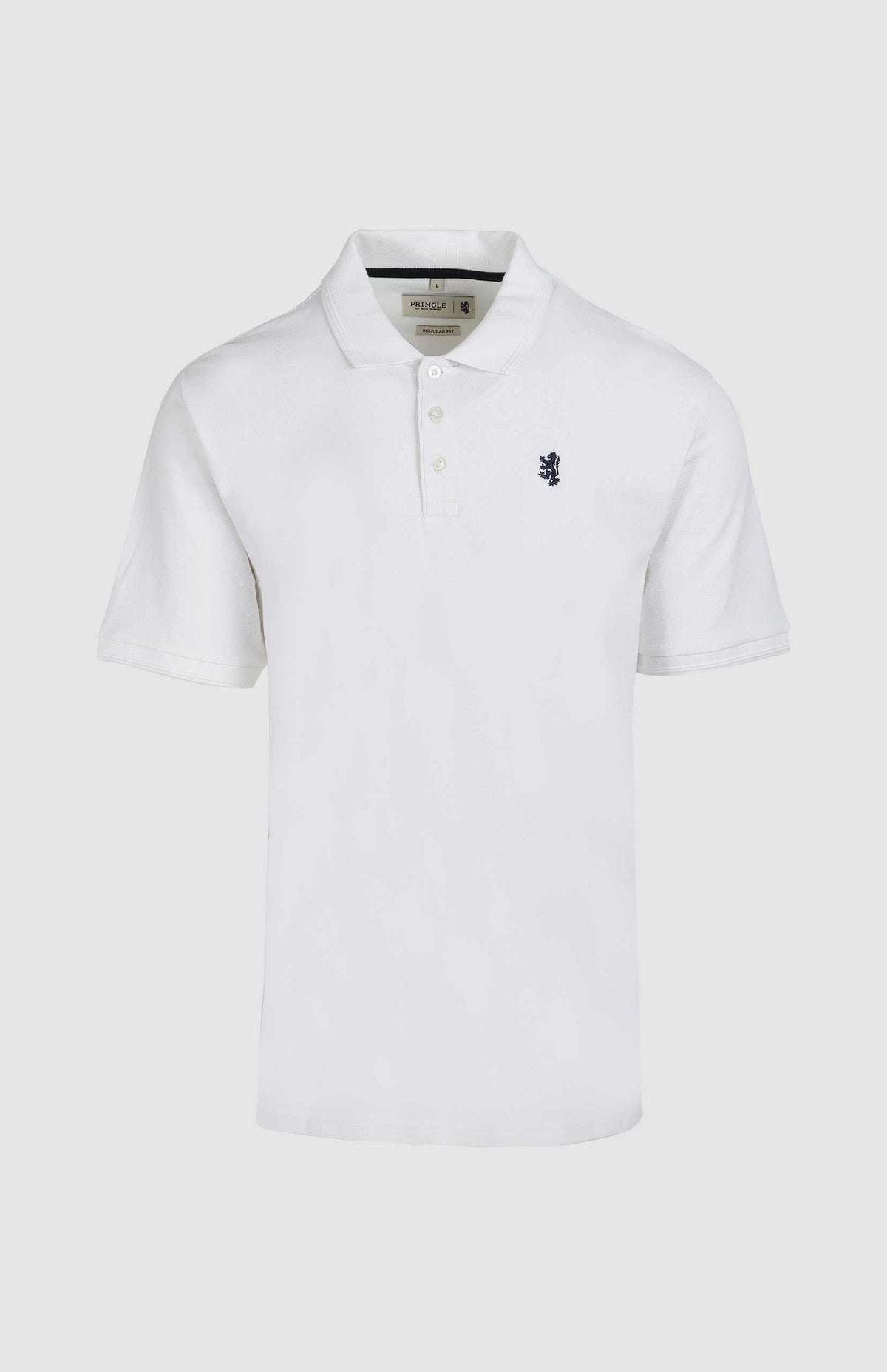 Pringle Austyn Pique Golfer White MTOP1500 PR111.