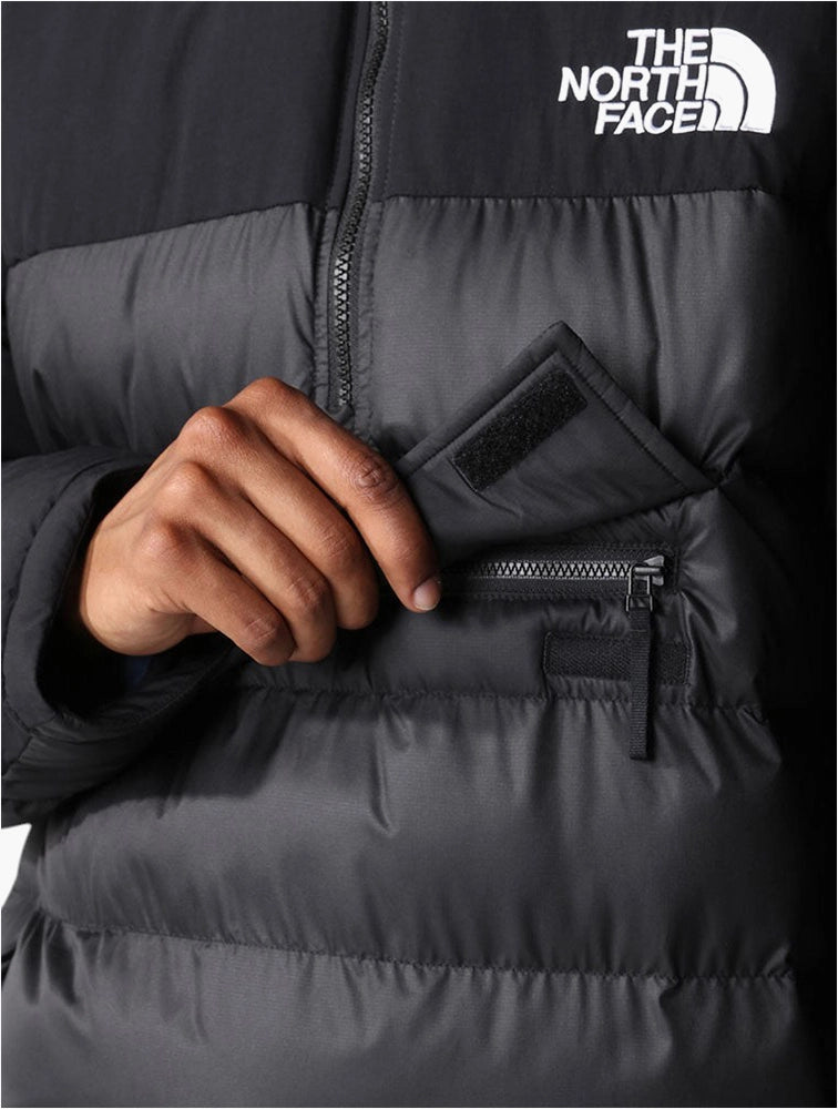 The North Face Black Himalayan Synthetic Insulated Anorak Jacket 7Wzy-Jk3.