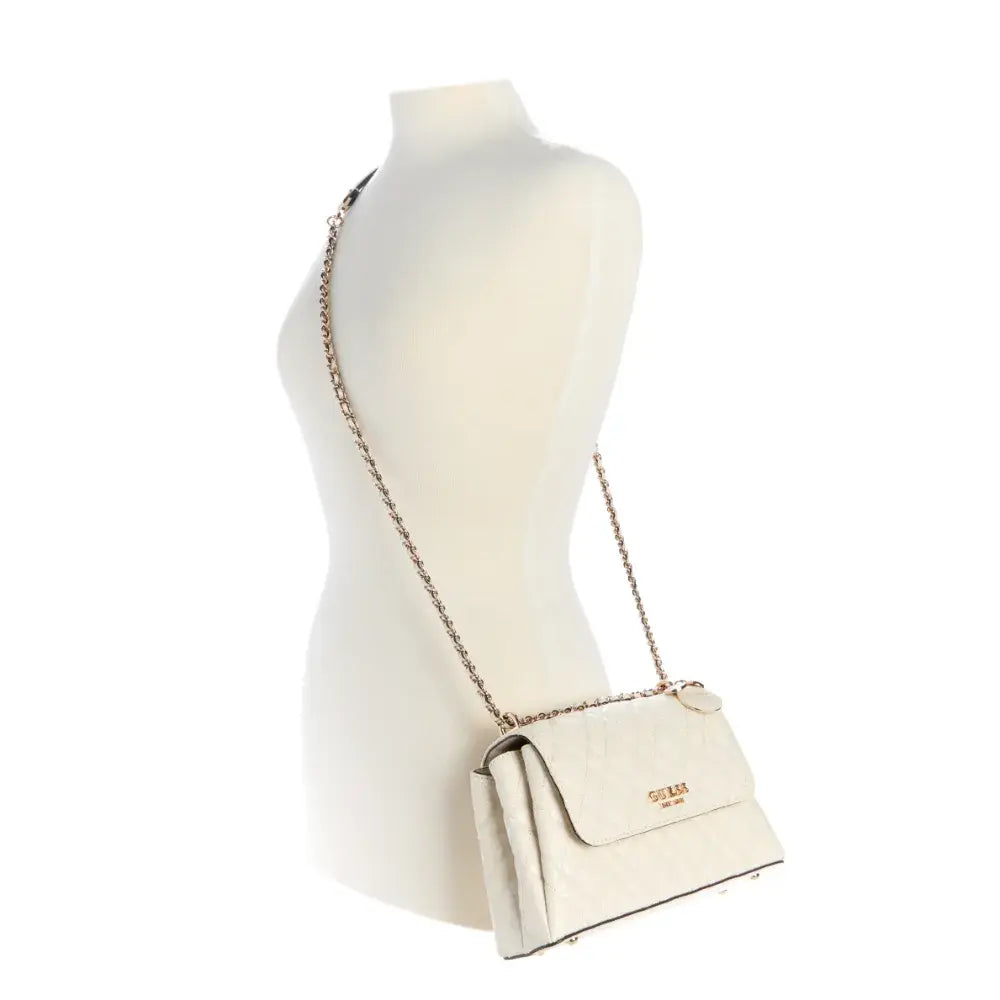 Guess Isemay Convertible Crossbody Flap Off-white GG962821.