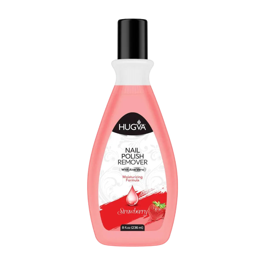 Hugva Nail Polish Remover Liquid Strawberry 236ml MM11.2512