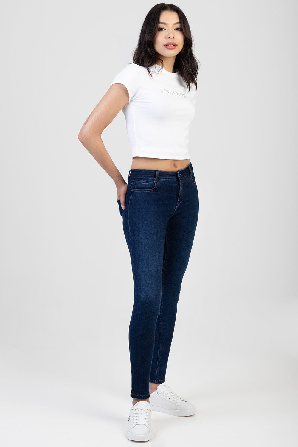 Sissy Boy Gabi Skinny Jeans – Dark Vintage P32150