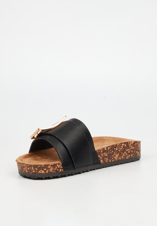 Butterfly Hallie 5 Slide - Black