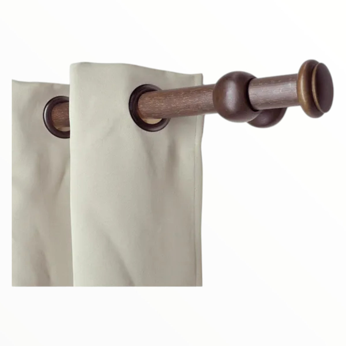 Brown Wooden Brackets 34 mm