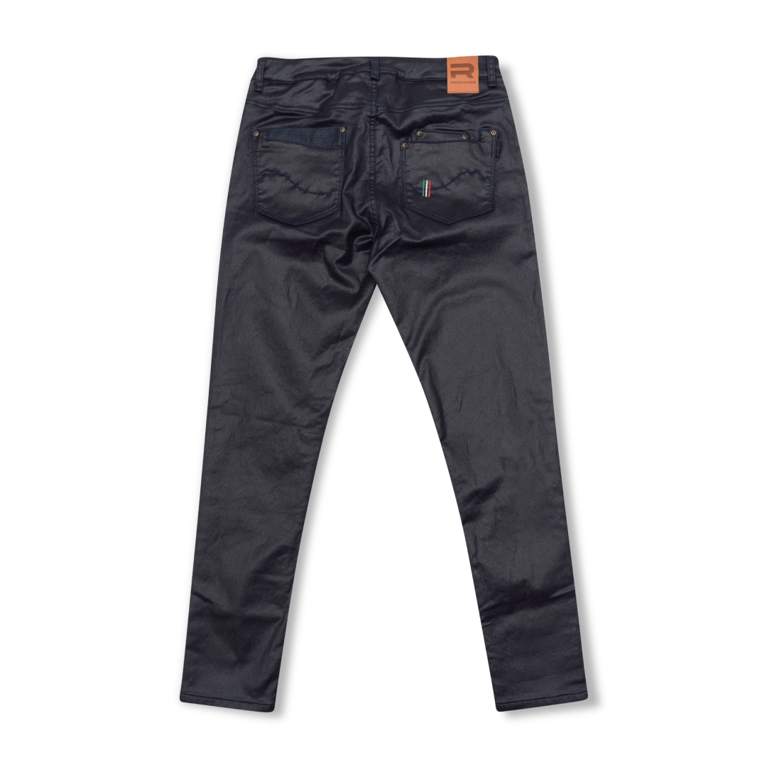 Rossimoda Jeans Rossimoda Indigo Waxed Denim Jeans Skinny (7813268668505)