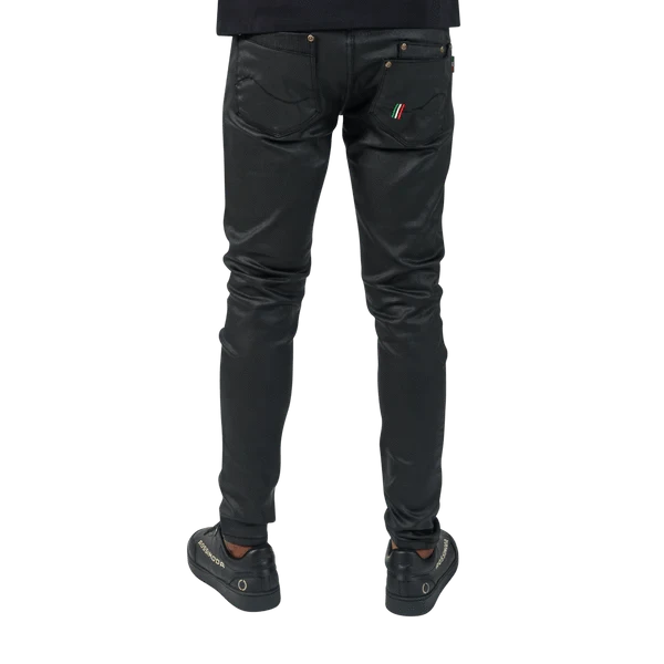Rossimoda Jeans Rossimoda Lorenzo Wax Denim Black