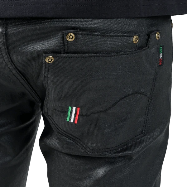 Rossimoda Jeans Rossimoda Lorenzo Wax Denim Black