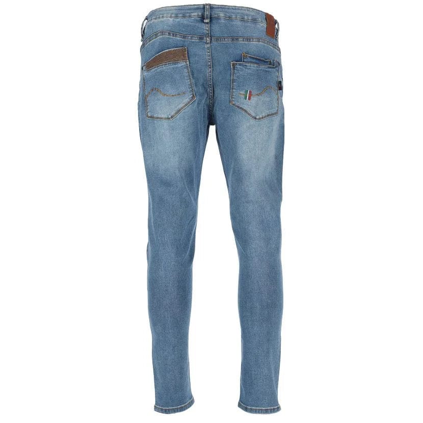 Rossimoda Jeans Rossimoda Men's Skinny Denim Jean Blue (7813265883225)