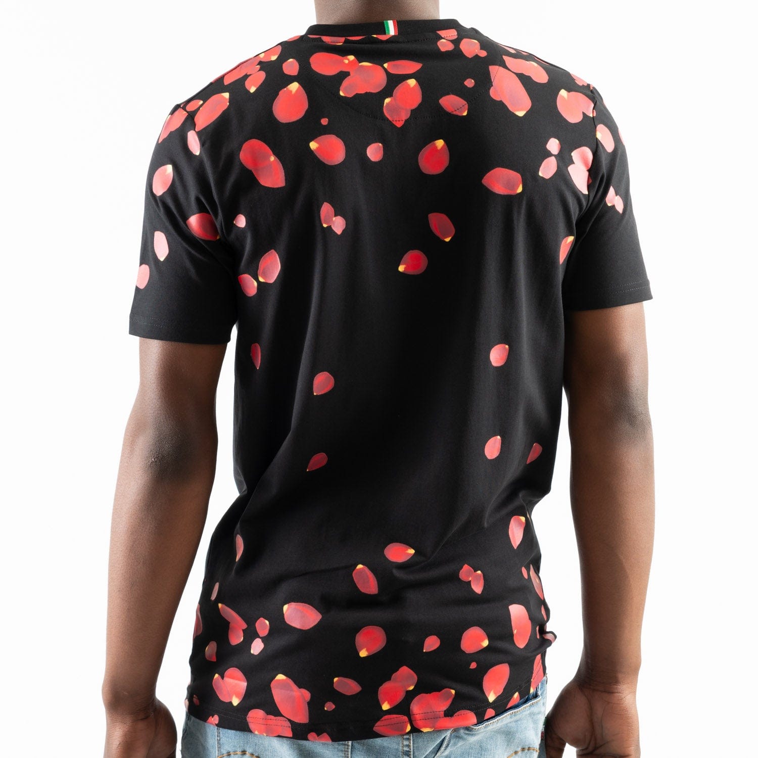 Rossimoda T Shirt Rossimoda Men's Rose Pebble T Shirt Black (7812848418905)