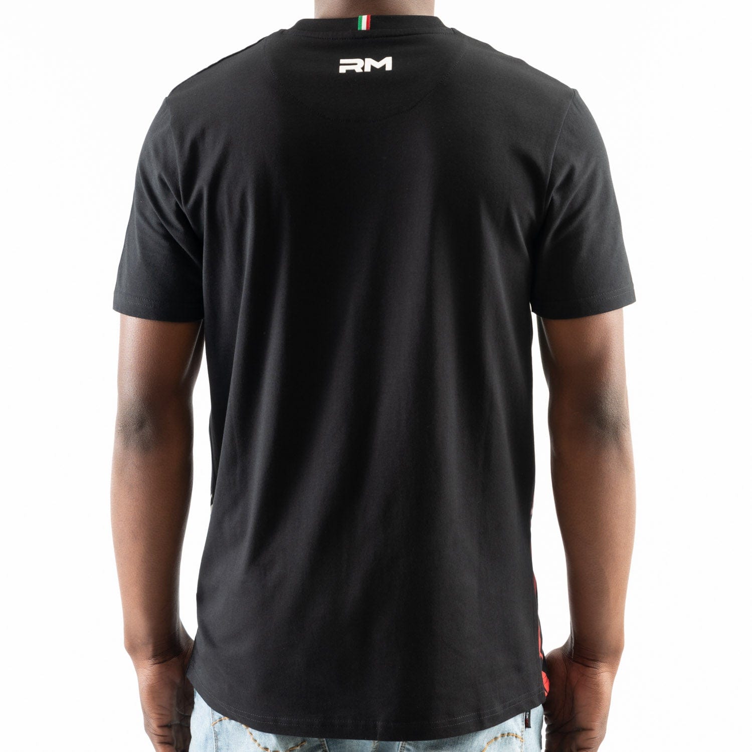 Rossimoda T Shirt Rossimoda Men's Tre Logo T Shirt Black