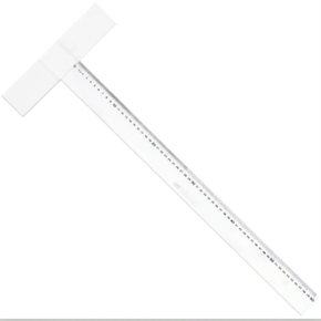 RULER Habby T-Square Plastic 100cm Ruler (7504333373529)