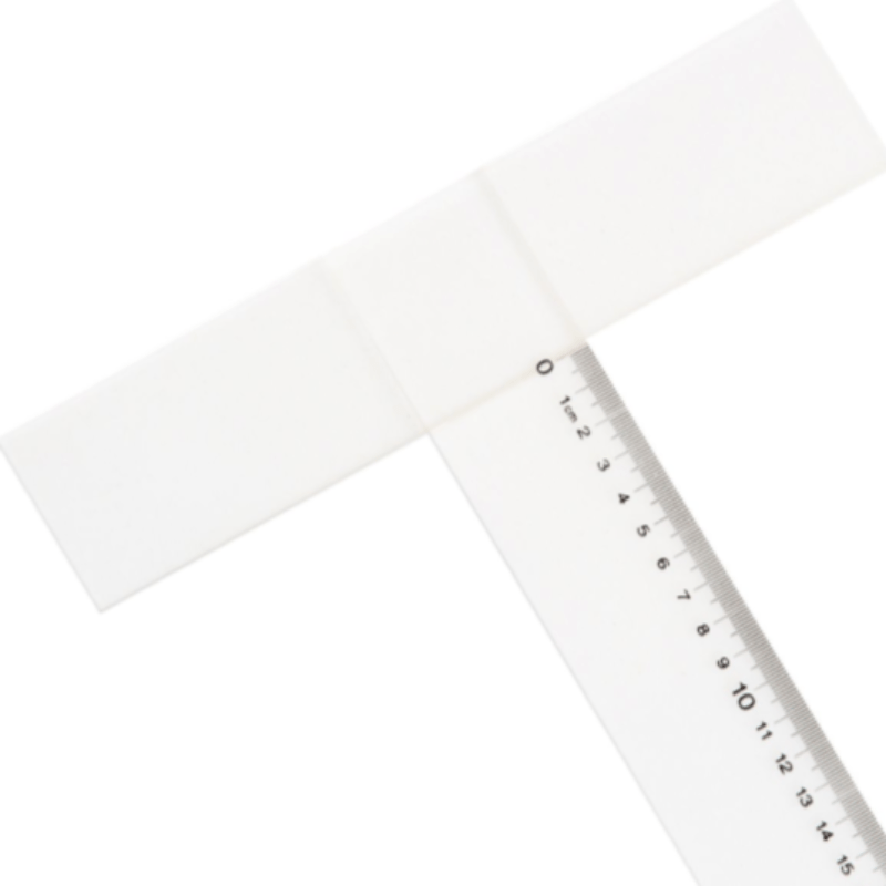 Plastic Square Grid Ruler T-Square Plastic Ruler