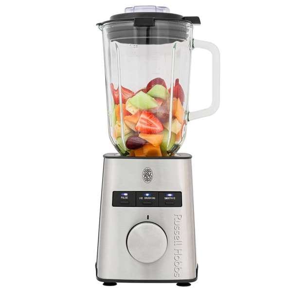 Russell Hobbs blender Russell Hobbs Nexus 1,5L Glass Jug Blender Silver RHPB320