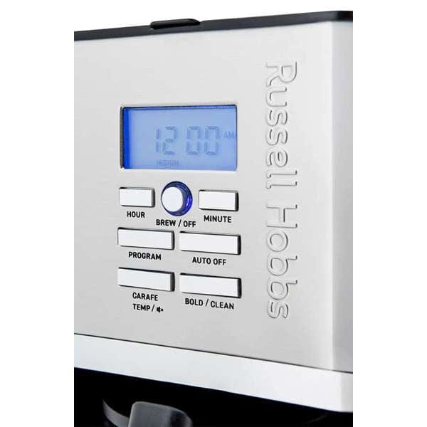 Russell Hobbs COFFEE MACHINE Russell Hobbs Nexus Digital Coffee Maker Silver RHPDCM