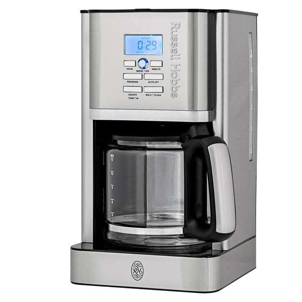 Russell Hobbs COFFEE MACHINE Russell Hobbs Nexus Digital Coffee Maker Silver RHPDCM