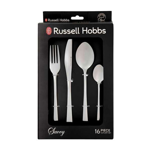 Russell Hobbs CUTLERY Russell Hobbs Savoy Cutlery Set 16 Piece RHSC16-01