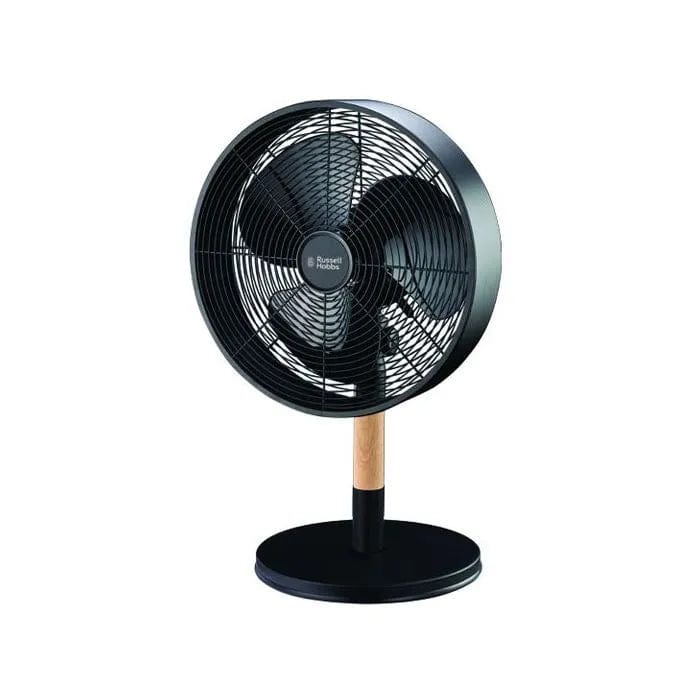 Russell Hobbs Fan Russell Hobbs Black Metal Desk Fan  RHMDF3 (7738839892057)