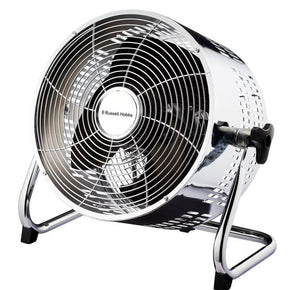 Russell Hobbs floor fan Russell Hobbs 25cm 80w Chrome Vintage Desk Fan RHVDF02 (7738841530457)
