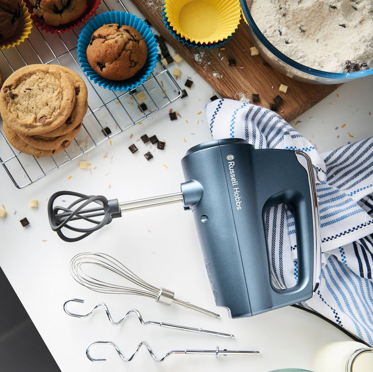 Russell Hobbs HAND MIXER Russell Hobbs Swirl Handmixer Sapphire 25893SA