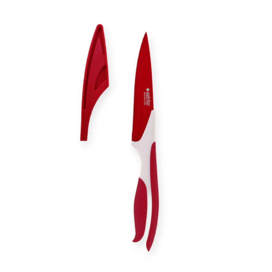 Russell Hobbs Ironing Board Eetrite Paring Knife With Cover Red ER1472R (4777052110937)