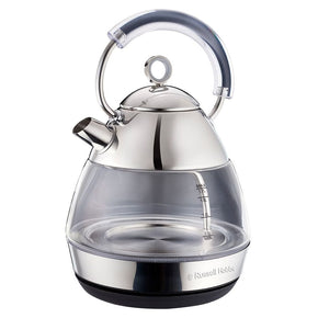 Russell Hobbs KETTLE Russell Hobbs 1.7 Litre Pyramid Glass Kettle 861258 RHKAP3G (7293812310105)