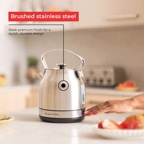 Russell Hobbs KETTLE Russell Hobbs 1.7L Stainless Steel Cordless Kettle RHSSK06