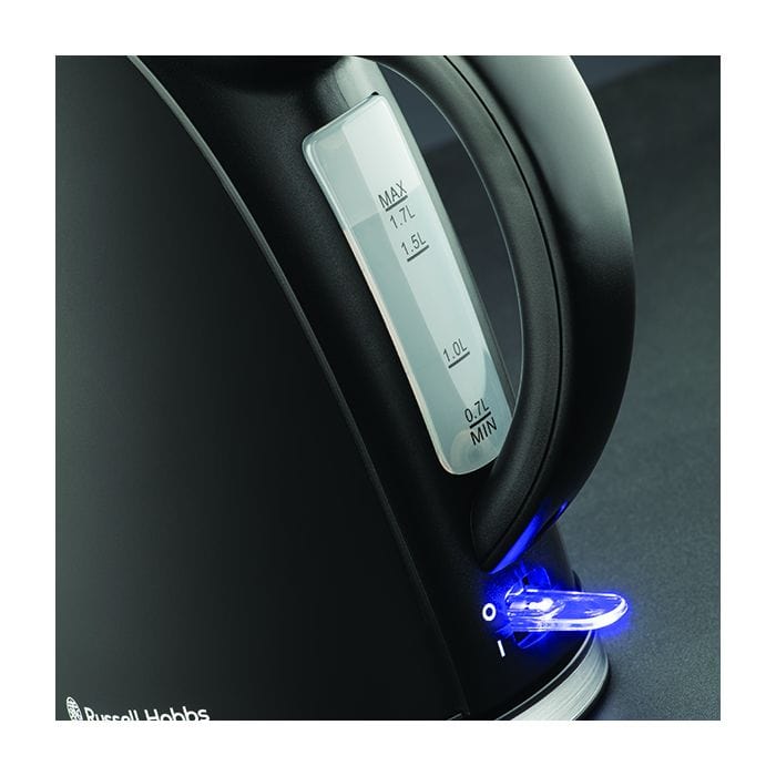 Russell Hobbs KETTLE Russell Hobbs Matt Black Kettle RHCK08 (4774136315993)
