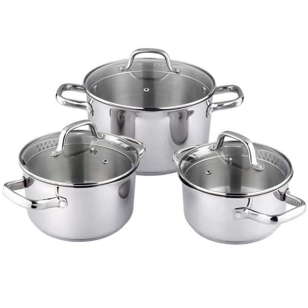 Russell Hobbs Pots Set Russell Hobbs Julienne 6 Piece Pots Casserole Set RHCS06