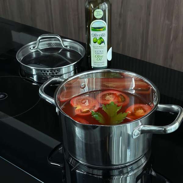 Russell Hobbs Pots Set Russell Hobbs Julienne 6 Piece Pots Casserole Set RHCS06