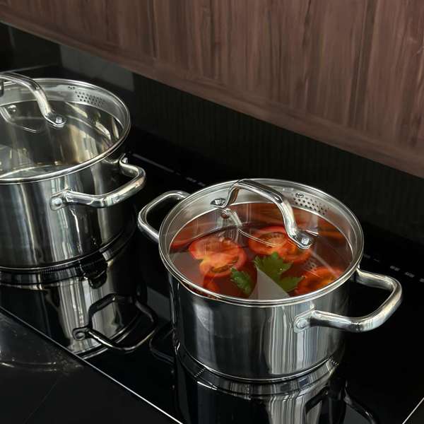 Russell Hobbs Pots Set Russell Hobbs Julienne 6 Piece Pots Casserole Set RHCS06