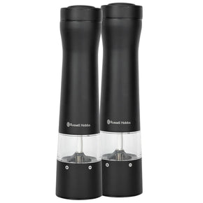 Russell Hobbs SALT & PEPPER Russell Hobbs Electric Salt & Pepper Mill  - RHSPM2-HR Set Of 2 (4789901492313)