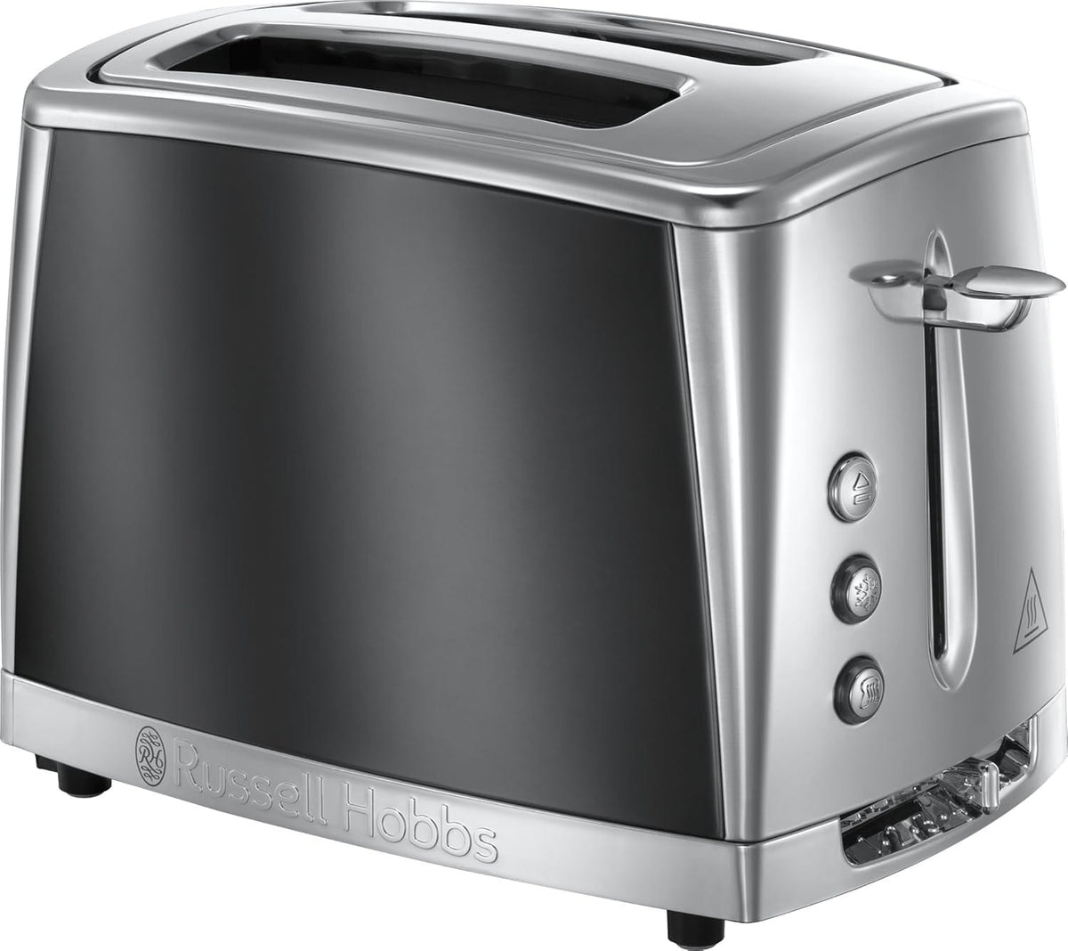 Russell Hobbs TOASTER & KETTLE Russell Hobbs Luna 2 Slice Toaster and Kettle Set Moonlight Grey