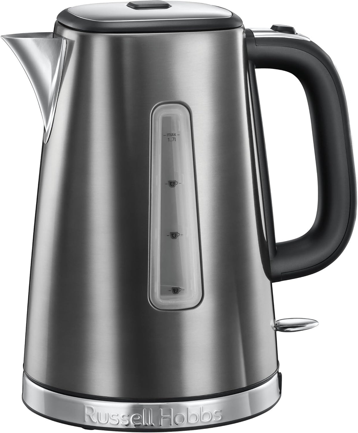 Russell Hobbs TOASTER & KETTLE Russell Hobbs Luna 2 Slice Toaster and Kettle Set Moonlight Grey