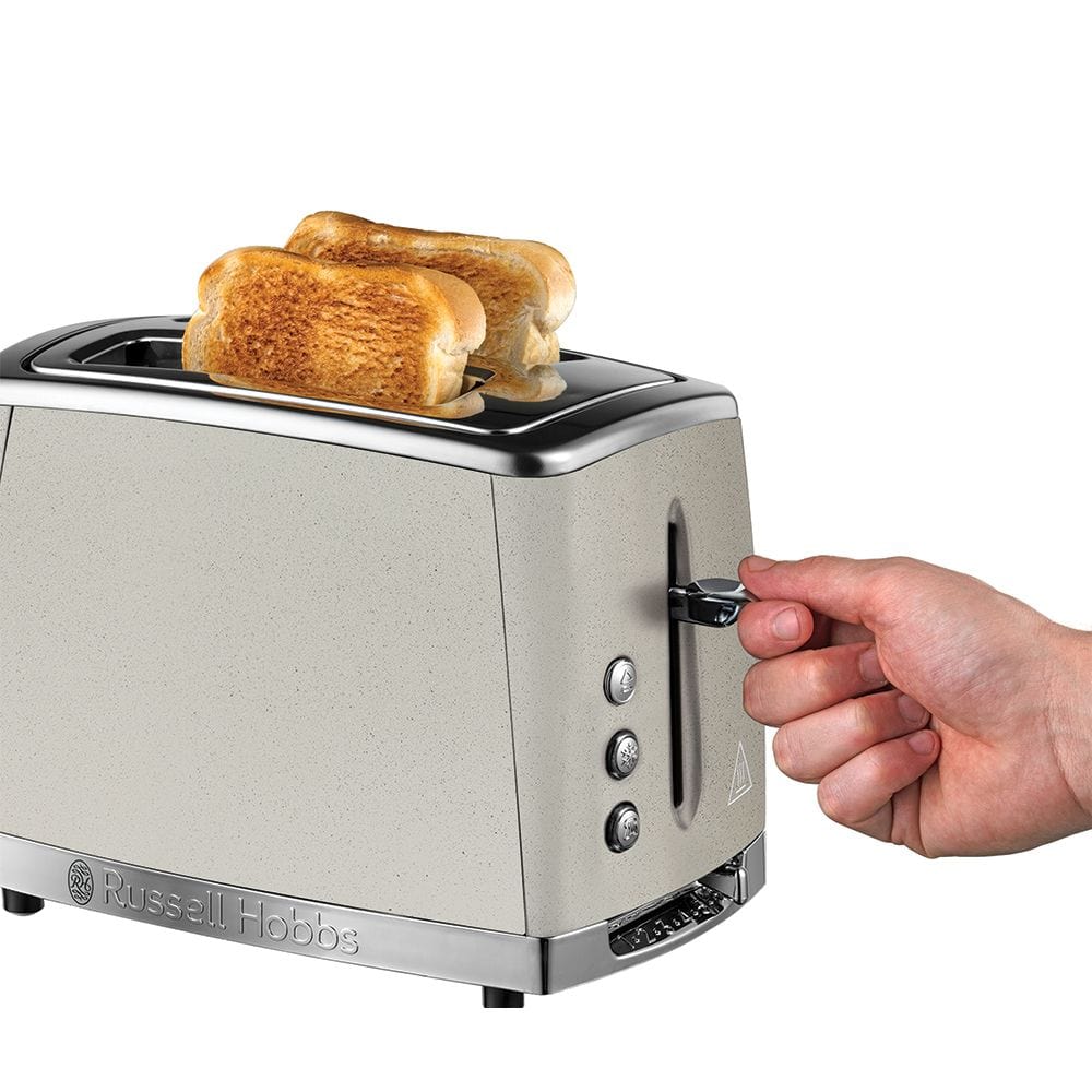 Russell Hobbs TOASTER Russell Hobbs Luna 2 Slice Toaster Stone 26970-70SA (7646119329881)