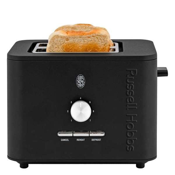 Russell Hobbs Toaster Russell Hobbs Nexus 2 Slice Toaster Black RHPT2