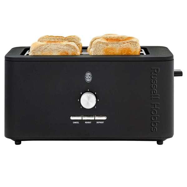 Russell Hobbs Toaster Russell Hobbs Nexus 4 Slice Toaster Black RHPT4
