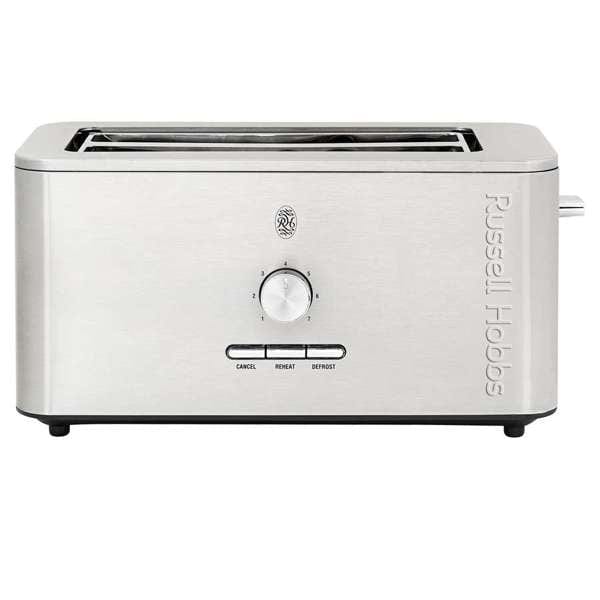 Russell Hobbs Toaster Russell Hobbs Nexus 4 Slice Toaster Silver RHPT4