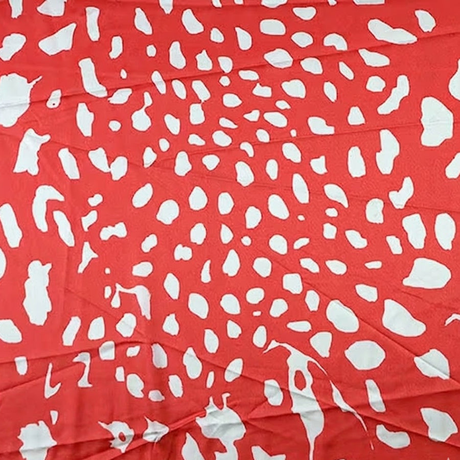 Dull Satin Spandex Abstract Sports 145cm