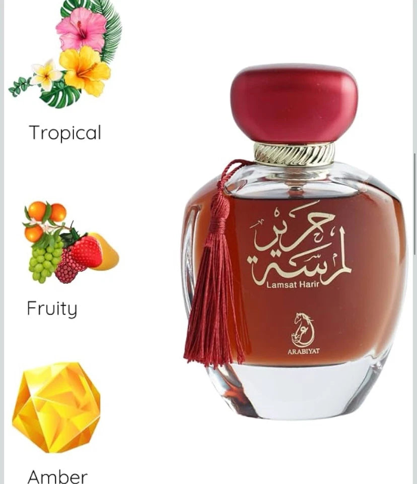 Arabiyat Lamsat Harir Eau de Parfum Unisex Natural Spray Perfume-100ml