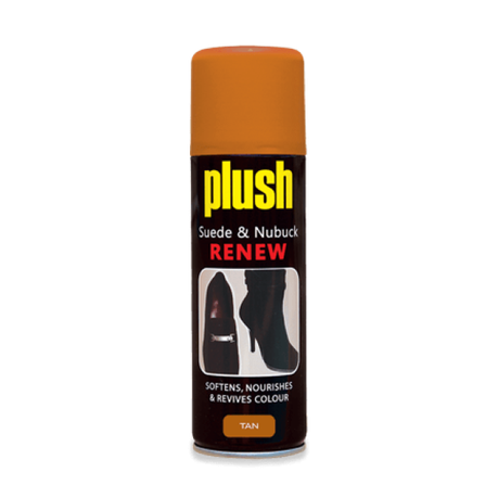 Plush Suede and Nubuck Shoe Colour Renewal 200 ml, Tan