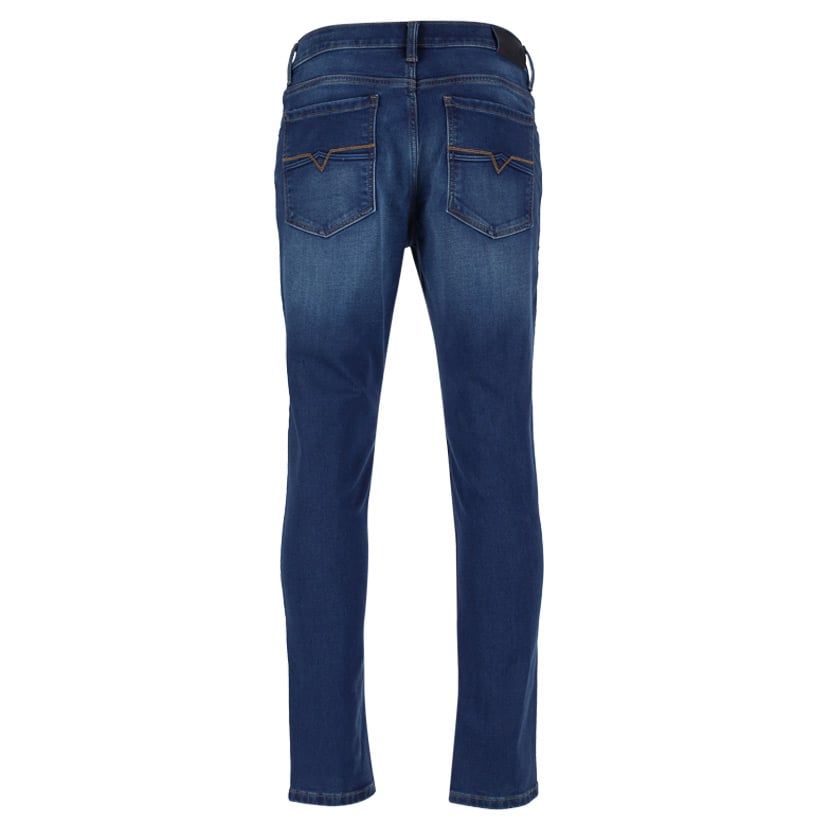 Polo Knitted Denim Medium Wash 0070699