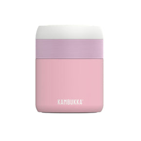 Kambukka Bora Double Wall Insulated Lunch Box Deep Teal 600 ml Baby Pink