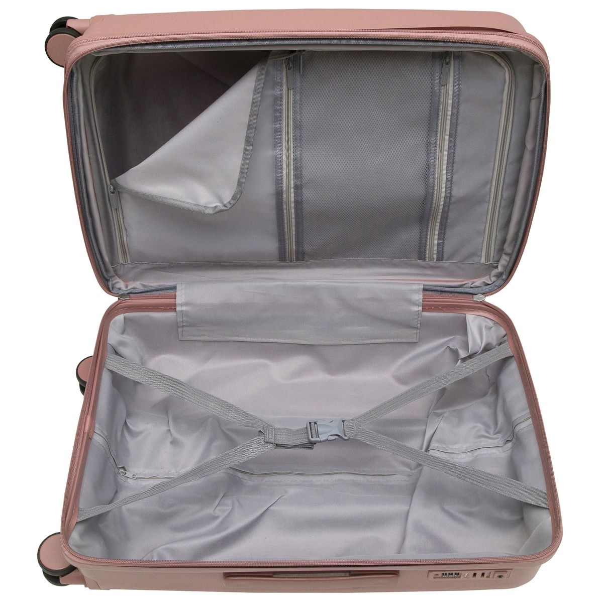 Evolution Strand PP Trolley Case-Rose Pink